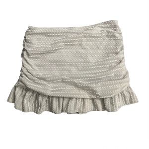 SHEIN Ruched Swim Skirt